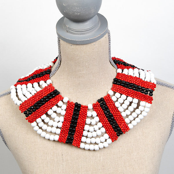 Rosie Handmade Kazuri Beads Necklace