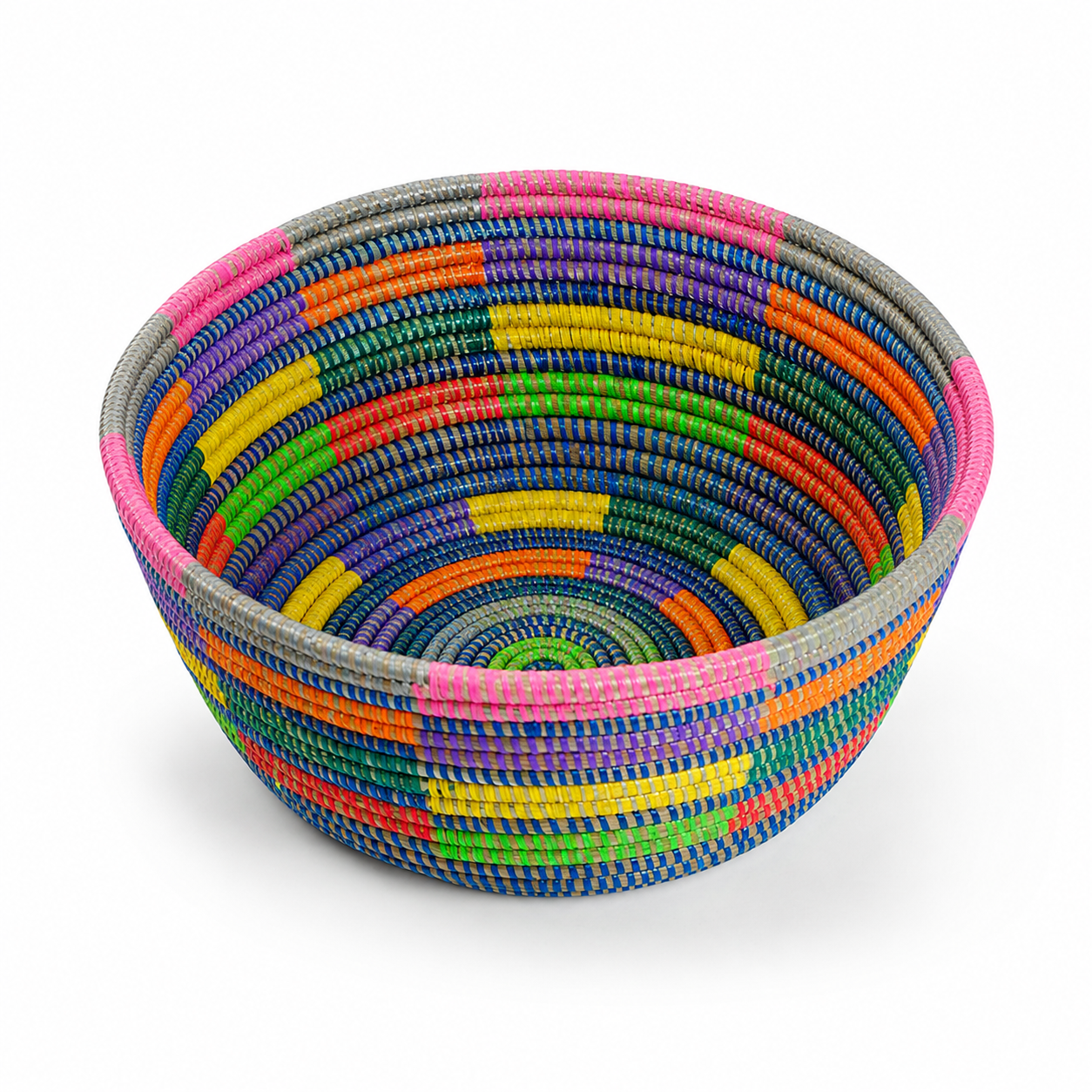 Medium Multicolor Round Bowl