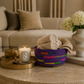 Mariama Oval Purple Basket